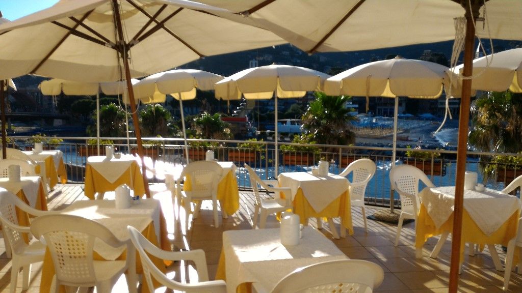 Hotel Elena Recco Bagian luar foto
