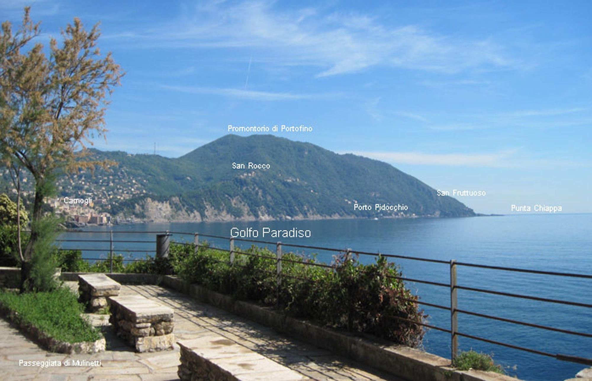 Hotel Elena Recco Bagian luar foto