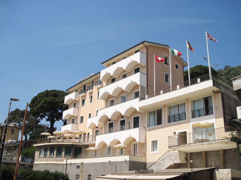 Hotel Elena Recco Bagian luar foto